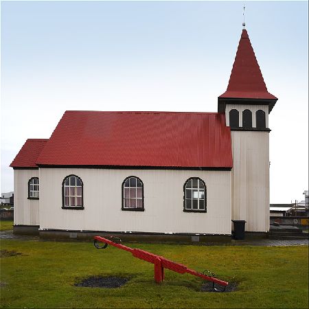 Kirkja Grindavik Iceland 2015
